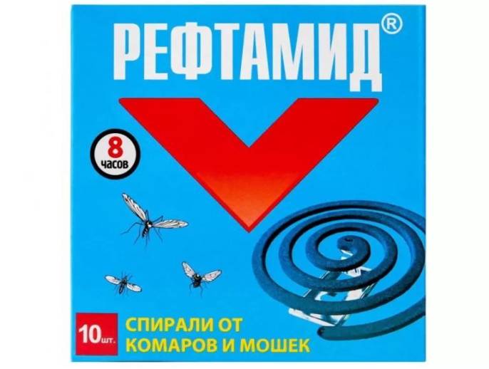 Рефтамид Спирали от комаров 10шт