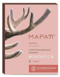 Марал напиток сухой тонизирующий Экстра 300г