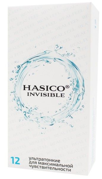 Презерватив Hasico Invisible ультратонкие 12шт