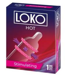 Насадка LOKO HOT с возбуждающим эффектом
