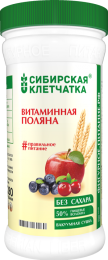 Клетчатка Сибирская Витаминная поляна банка 280г