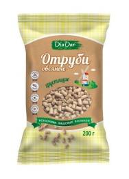 Отруби Диадар овсяные хрустящие 200г