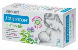 Лактогон фиточай Леовит 25 пакетиков