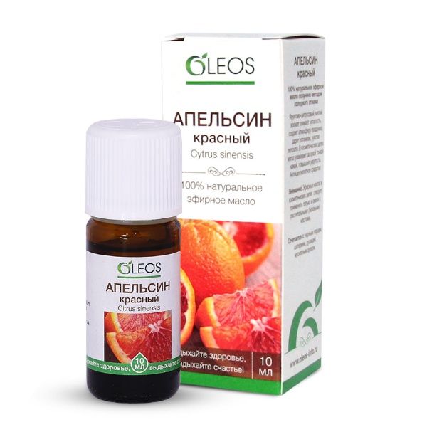 OLEOS Эфирное масло Апельсин красный 10мл