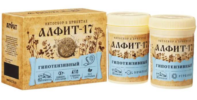 Алфит 17 Гипотензивный