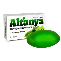 Натуральное мыло с травами Алтая, 100 гр.