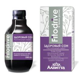 Сироп Алвитта Fitodrive Здоровый сон 230мл