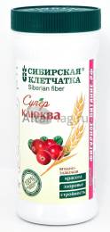 Клетчатка Сибирская Суперклюква банка 280 г
