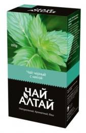 Алтай чай черный с мятой 100г