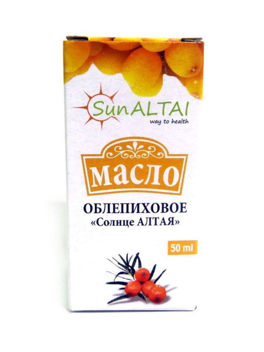 Масло облепиховое Солнце АЛТАЯ 50мл