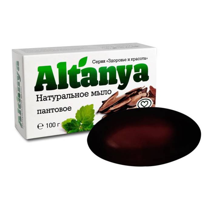 Натуральное мыло с пантогематогеном, 100 гр.