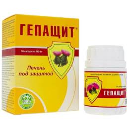 Комплекс «Гепащит» - для защиты печени, 60 капсул