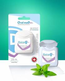 Oral med Орал Мед 3D Зубная нить 25м