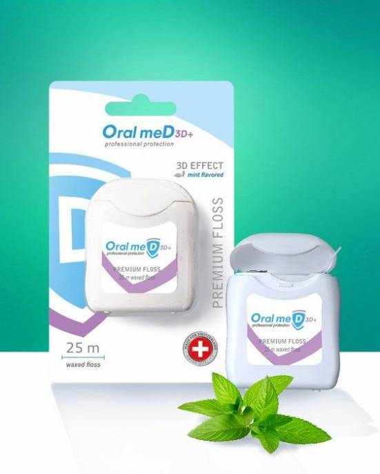 Oral med Орал Мед 3D Зубная нить 25м