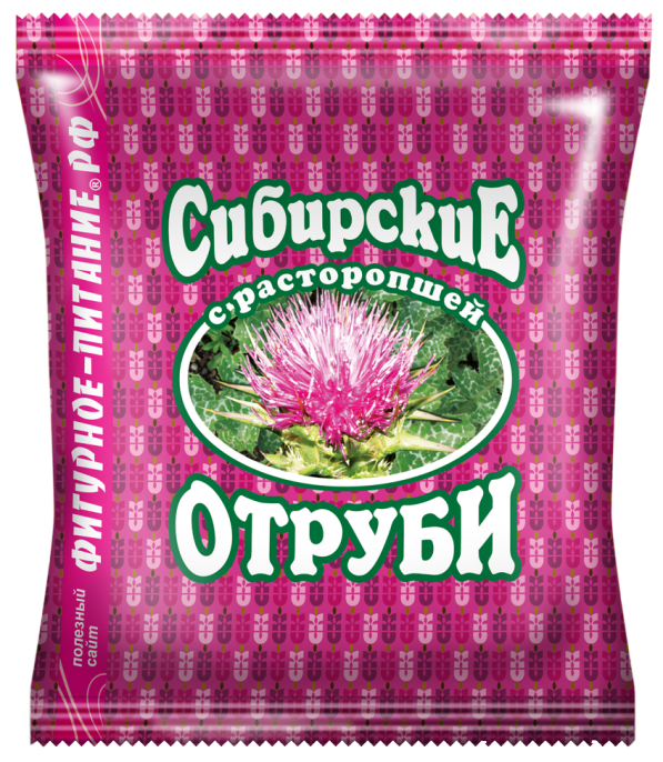 Отруби Пшеничные Сибирские Расторопша 200г