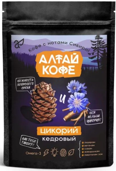 Кофе Алтай Цикорий кедровый Алтай Селигор 120г