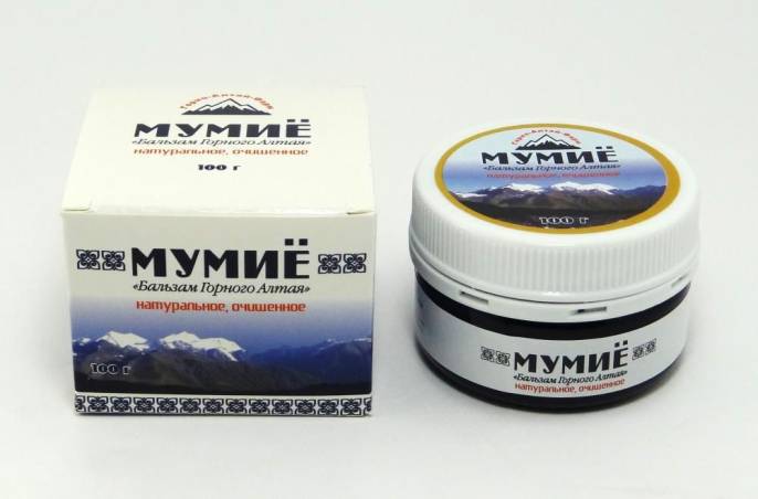 Мумие Горно Алтайское 100г
