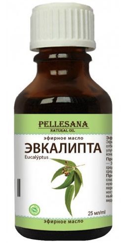 Эфирное масло ПЕЛЛЕСАНА эвкалипт 25мл