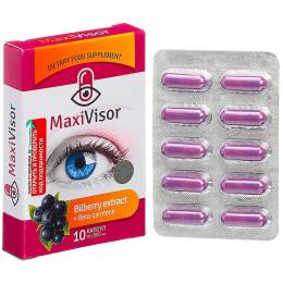 Природный комплекс для глаз «MaxiVisor», 10 шт.