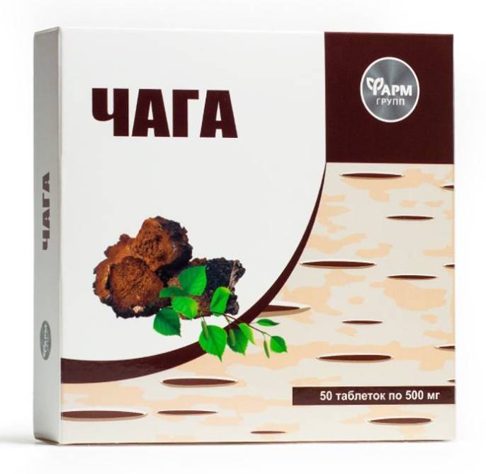 Чага Фармгрупп 50 таблеток
