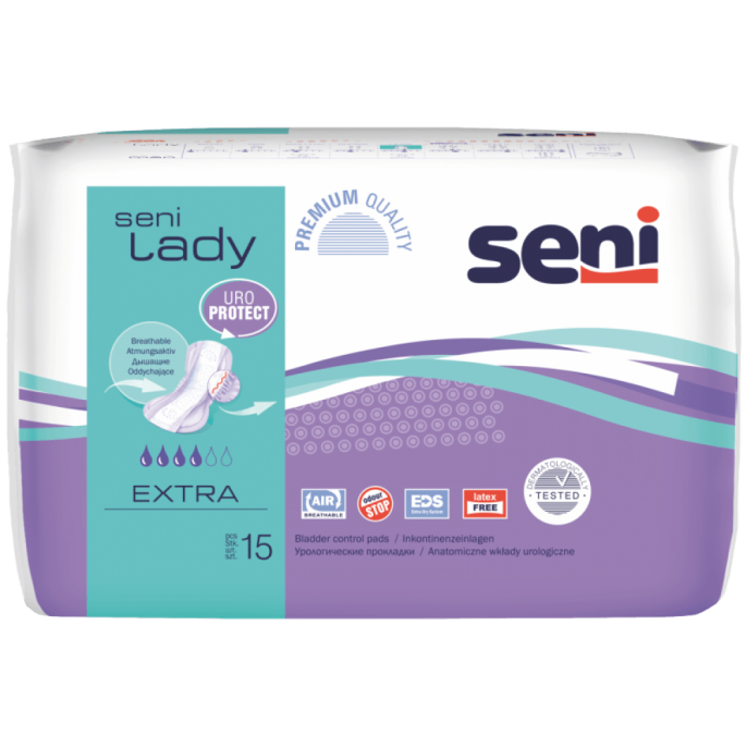 Прокладки урологические Bella Seni Lady Экстра 15шт