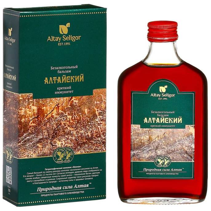 Бальзам «Алтайский» крепкий иммунитет, 250 мл.