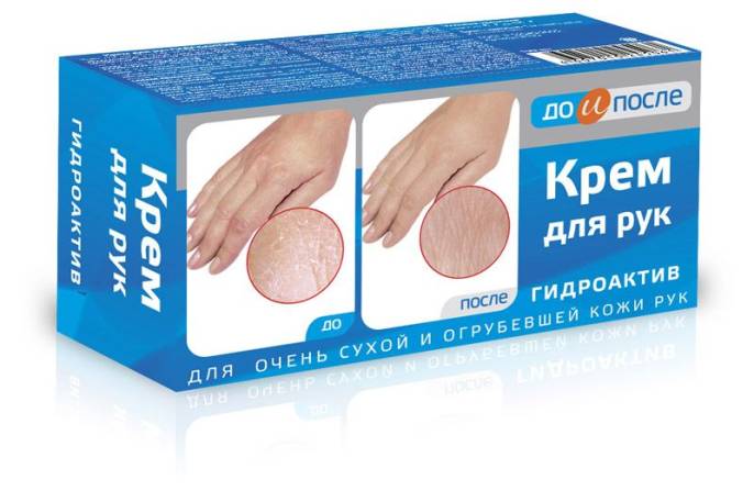 До и После Гидроактив крем для сухой кожи рук 100мл