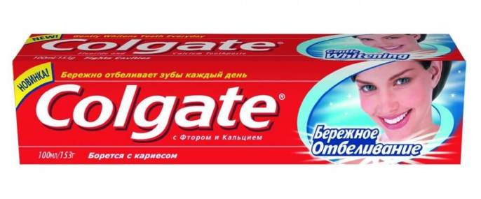Colgate Колгейт Зубная паста Бережное отбеливание 100мл