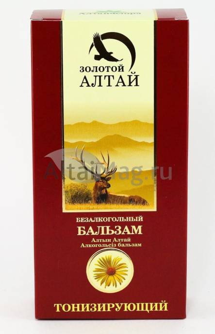 Бальзам Золотой Алтай Тонизирующий 250мл