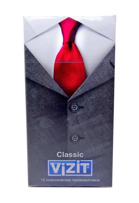 Презервативы VIZIT Classic Классические 12 шт