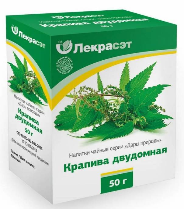 Крапива лист Лекра Сэт 50г