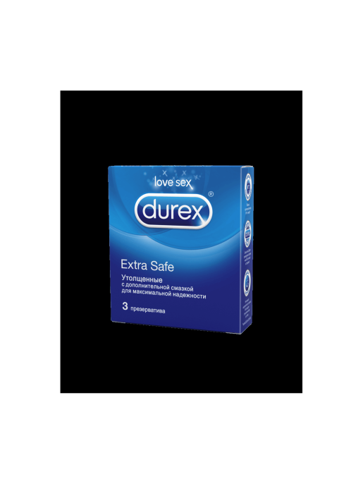 Презервативы Durex Extra Safe утолщенные 3 шт