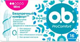 Тампоны ob ProComfort мини №16