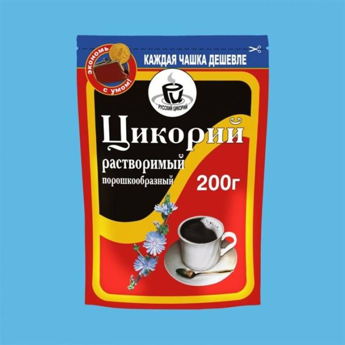 Цикорий растительный дойпак ZIP 200 г Еремеевский