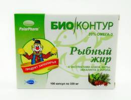 Рыбный жир БиоКонтур с экстрактами