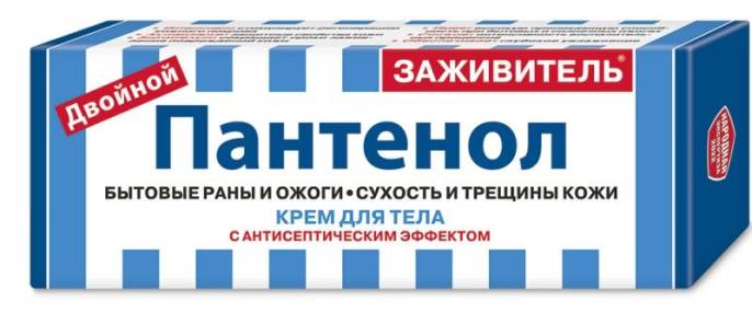 Заживитель крем Двойной пантенол антисептический 75мл