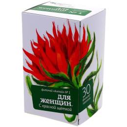 Фиточай Алтай №1: Для женщин - с красной щеткой, 30 ф.п.