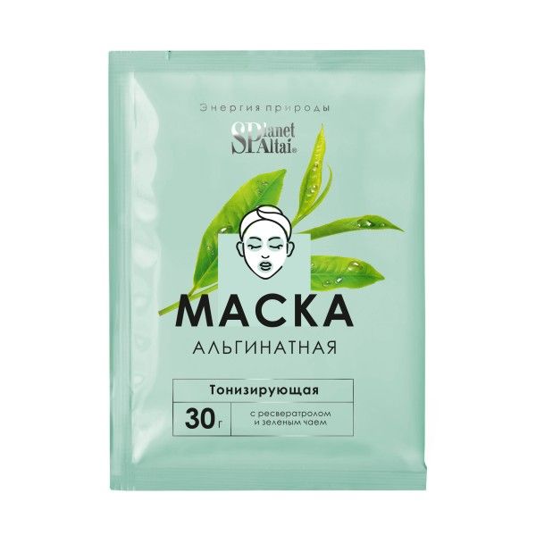 Маска альгинатная Тонизирующая Две линии 30г