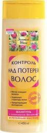 Золотой шелк шампунь контроль над потерей волос 400 мл