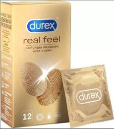 Презервативы Durex RealFeel для естественных ощущений 12 шт