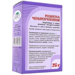 Родиола Четырехчленная (Красная щетка), 25 гр.