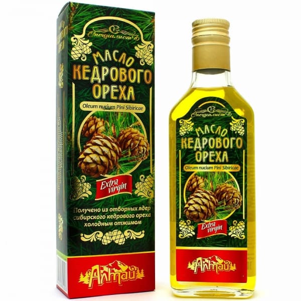 Масло кедрового ореха «Алтай Extra virgin», 250 мл