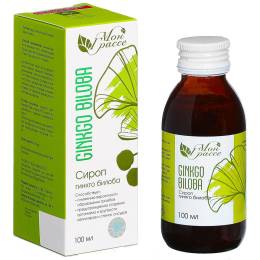 Сироп «GINKGO BILOBA» для сосудов, 100 мл.
