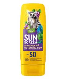 SUN SCREEN солнцезащитный крем для лица и тела SPF 50 140мл