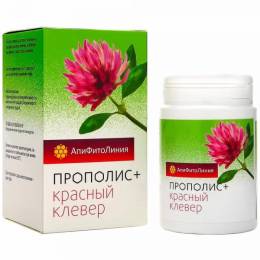 Прополис + красный клевер: снижение холестерина, 60 табл.