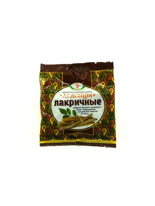 Леденцы Лакричные от кашля 50г