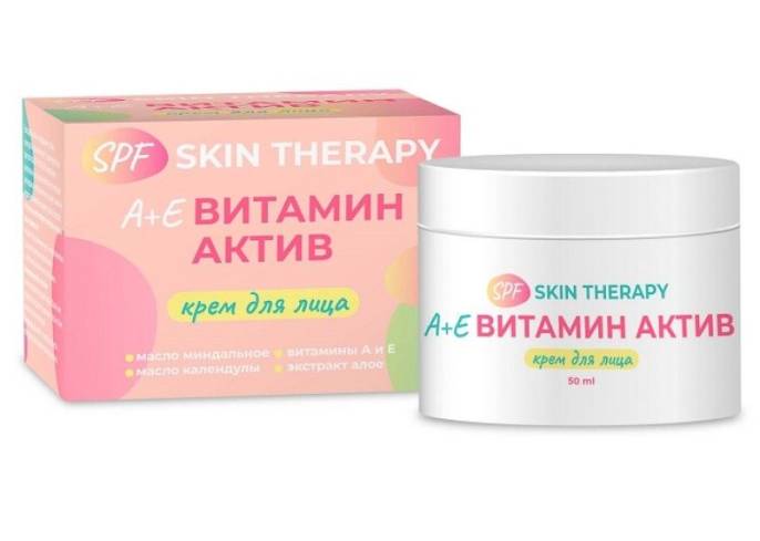 Крем для лица А Е Витамин АКТИВ SPF SKIN THERAPY 50мл