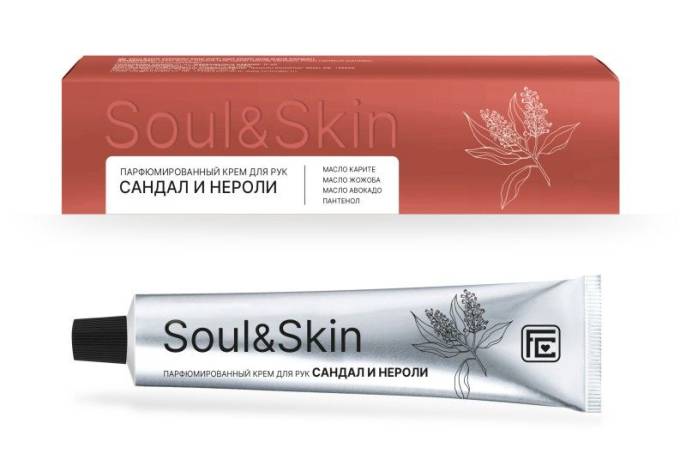 Крем для рук парфюмированный Soul&Skin сандал и нероли 65мл