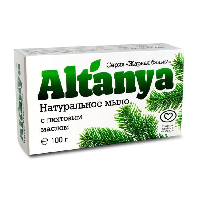 Натуральное мыло с пихтовым маслом, 100 гр.