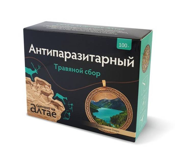 Сбор травяной антипаразитарный Фарм Продукт 100г